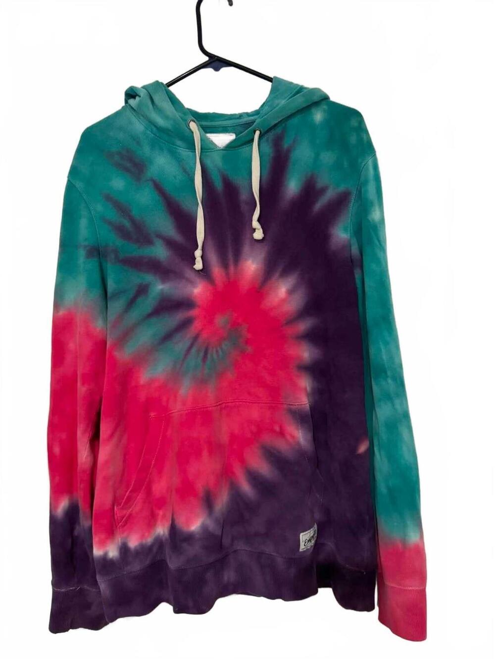Empyre Tie-Dye Pullover Hoodie Large